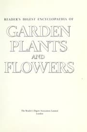 Tapa de Reader's Digest encyclopaedia of garden plants and flowers