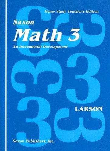 Tapa de Math 3 Home Study Kit