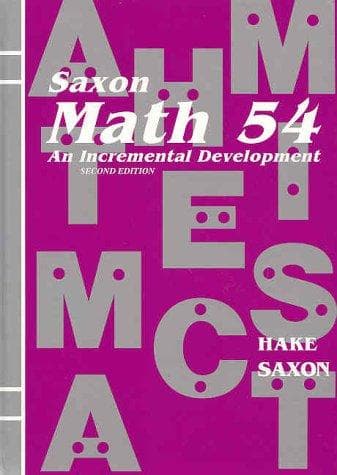 Tapa de Math 54