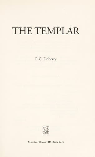 Tapa de The templar