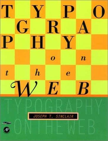 Tapa de Typography on the Web