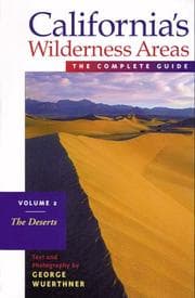 Tapa de California's wilderness areas