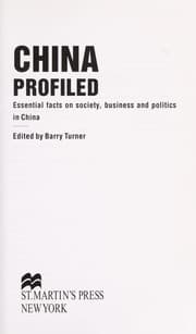 Tapa de China profiled