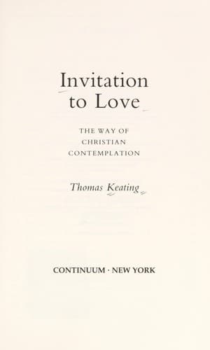 Tapa de Invitation to love