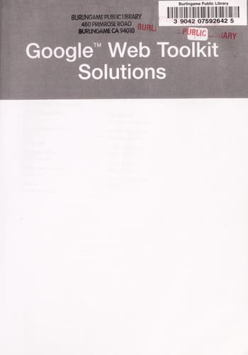 Tapa de Google web toolkit solutions