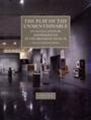 Tapa de The play of the unmentionable