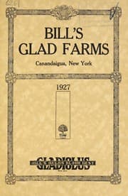 Tapa de Complete descriptive and illustrated gladiolus catalogue for 1927