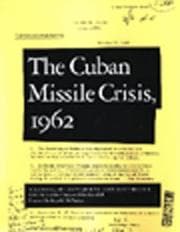 Tapa de Cuban Missile Crisis, 1962