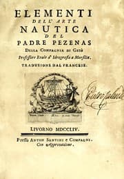 Tapa de Elementi dell' arte nautica