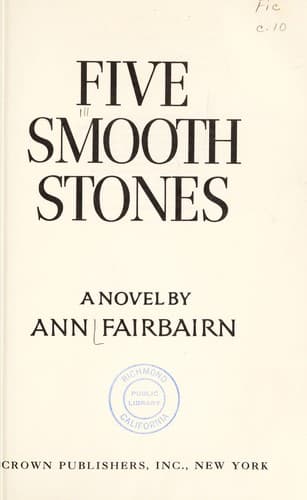 Tapa de Five smooth stones