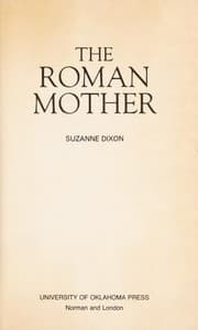 Tapa de The Roman mother