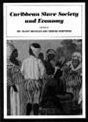 Tapa de Caribbean Slave Society and Economy