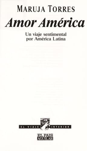 Tapa de Amor América