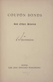 Tapa de Coupon bonds, and other stories