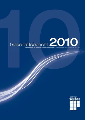 Tapa de Geschäftsbericht 2010