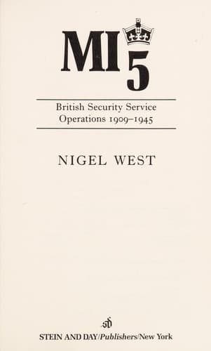 Tapa de MI5