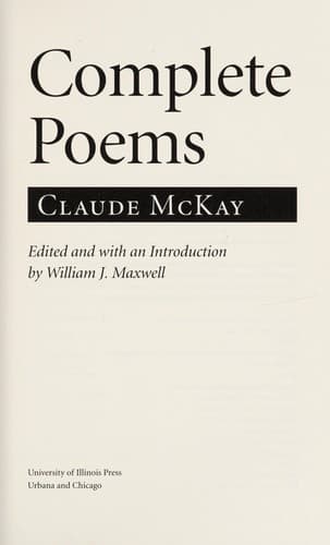 Tapa de Complete poems