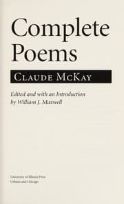Tapa de Complete poems