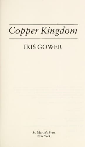 Tapa de Copper Kingdom