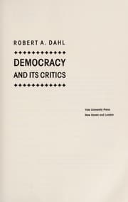 Tapa de Democracy and its critics