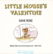 Tapa de Little mouse's Valentine