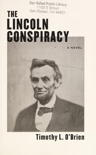 Tapa de The Lincoln conspiracy