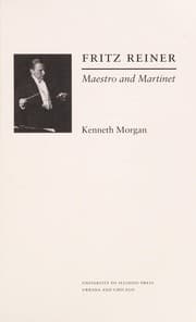 Tapa de Fritz Reiner, maestro and martinet