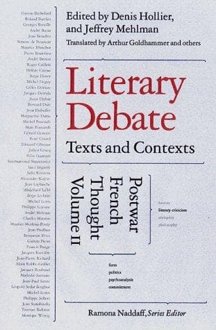 Tapa de Literary debate