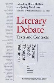 Tapa de Literary debate