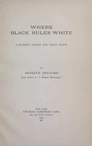 Tapa de Where black rules white