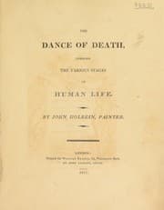 Tapa de The dance of death, through the various stages of human life