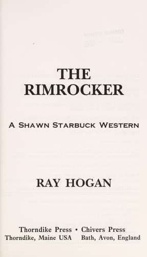 Tapa de The rimrocker