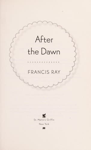 Tapa de After the dawn