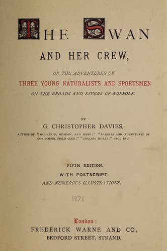 Tapa de The Swan and her crew