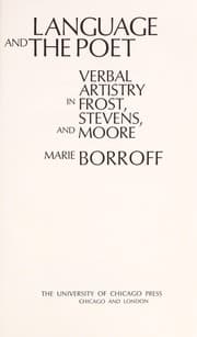 Tapa de Language and the poet