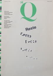 Tapa de High Quality Zeitschrift über das Gestalten, das Drucken und das Gedruckte, Heft 28