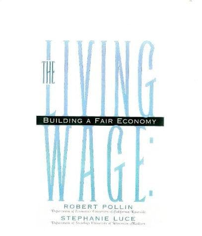Tapa de The living wage