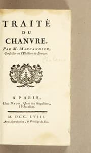 Tapa de Traité du chanvre