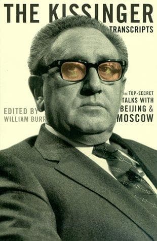 Tapa de The Kissinger transcripts