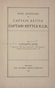 Tapa de More adventures of Captain Kettle, Captain Kettle, K.C.B.