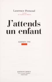 Tapa de J'attends un enfant