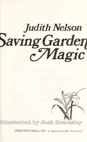 Tapa de Money saving garden magic