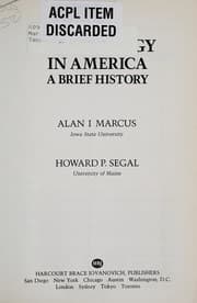 Tapa de Technology in America