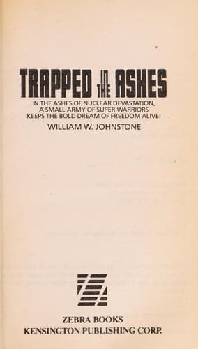Tapa de Trapped in the ashes
