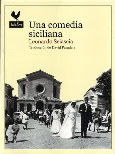Tapa de Una comedia siciliana