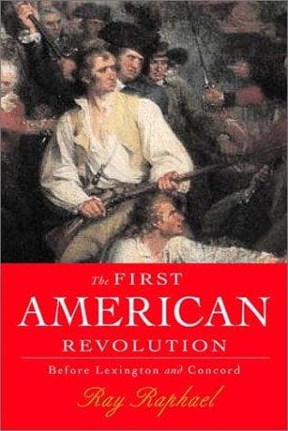 Tapa de The first American revolution