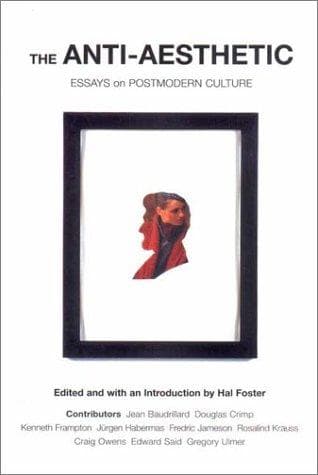 Tapa de The anti-aesthetic