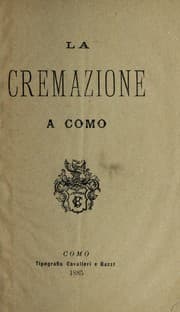 Tapa de La cremazione a Como