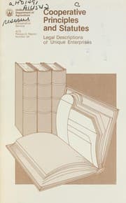 Tapa de Cooperative principles and statutes