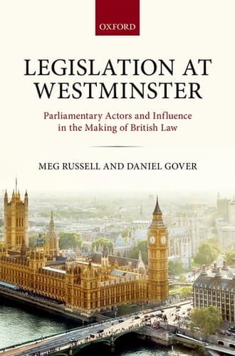 Tapa de Legislation at Westminster